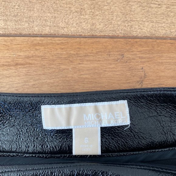 Michael Kors Patent Leather Mini Skirt - Picture 2 of 2